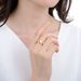 Spot New Simple Color Preserving Chain Ring Opening Adjustable Unisex Hand Jewelry Net Red Ins Style_ipsvogv.com