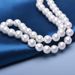 Pearl Sweater Necklace Seashell Pearl Long Necklace 90cm, 120cm, 160cm Can Be Wrapped Around The Neck Three Times_ipsvogv.com