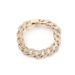 Men’s Jewelry Set Fashion High Quality Hip Hop 15mm Flat Wire Hip Hop Cuban Necklace Rhinestone Bracelet_ipsvogv.com
