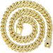 Male And Female Trendsetters Street Dance Rap Accessories, Full Diamond Large Gold Cuban Chain, Cool Hip-hop Necklace_ipsvogv.com