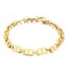 Men's Jewelry Street Coffee Beans Stainless Steel 304 Pig Nose Character Bracelet_ipsvogv.com