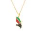 Stainless steel French Martinique map necklace ethnic style female niche design light luxury sweater chain jewelry_ipsvogv.com