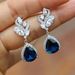 Cao Shi Exquisite AAA Water Drop Zircon Fashion Pear Shaped Women's New Earrings_ipsvogv.com