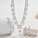 Women’s Jewelry Set Fashion Jewelry Shiny Loose Diamond Zircon Necklace Earrings Set Bride Set Necklace 3 Piece Jewelry Set_ipsvogv.com