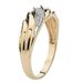 Creative's New Twisted Pattern Diamond Inlaid Men's And Women's Rings For Couples_ipsvogv.com
