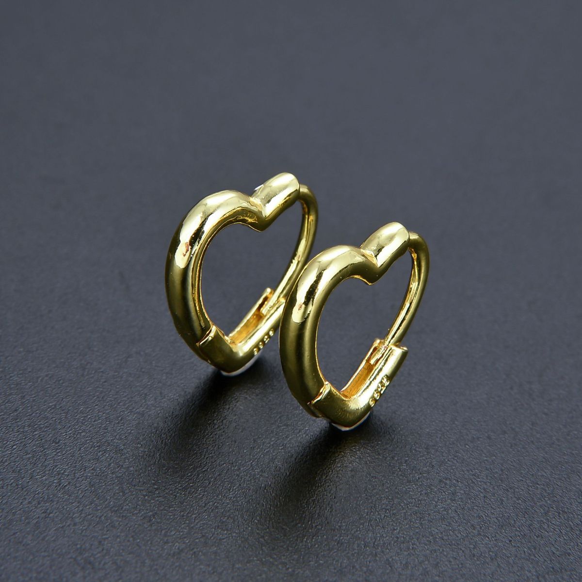 Women’s Jewelry Set Fashion Light Luxury Simple Ins Style Version Of Heart Shaped Earrings Ladies Earrings Gold And Silver Love Romantic Love_ipsvogv.com