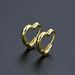 Women’s Jewelry Set Fashion Light Luxury Simple Ins Style Version Of Heart Shaped Earrings Ladies Earrings Gold And Silver Love Romantic Love_ipsvogv.com