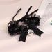 Mishlan Bowknot Lace Bell Necklace Choker Neck Accessory Neckband Cosplay Maid Collar 889_ipsvogv.com