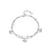 Sansheng Lucky Light Romantic For Girlfriend, Best Friend, Student Gift New Double Layer Round Bead Ginkgo Leaf_ipsvogv.com