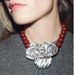 N12278ZA Nw Exaggratd Prsonalizd Flowr Pndant Nck Chain Womn's Swt and Atmosphric Multi Color Badd_ipsvogv.com