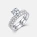 special Supply Of Heavy Duty Light Luxury Moissanite Ring Couple's Ring S925 Silver Full Of Colored Diamonds Engagement Ring Proposal Ring Female_ipsvogv.com