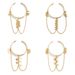 jewelry Punk Beach Metal Open Bracelet Temperament Chain Shell Tassel Butterfly Arm Bracelet_ipsvogv.com