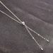 Temperament New Light Luxury Zircon Full Diamond Necklace Y-shaped Adjustable Long Choker Versatile Sweater Chain_ipsvogv.com