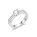 A Niche Zircon Titanium Ring With Versatile And Luxurious Stainless Steel Couple Diamond Jewelry_ipsvogv.com