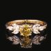 Cao Shi's Grandmother's Green Fashionable Diamond Inlaid Wedding Ring, Bracelet, Female Engagement Accessory_ipsvogv.com