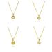 Round Crystal Flower Pendant Necklace For Women - Fairy & Temperament Design, Perfect Gift For Valentine's Day & Special Occasions_ipsvogv.com
