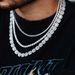 Rock Sugar Necklace American Street Cuban Necklace Rap INS Diamond Light Luxury Hip Hop Hiphop8mm Chain_ipsvogv.com