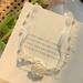 French Style White Rose Pearl Choker Necklace With Mesh Lace Double Layer Ribbon Collar_ipsvogv.com