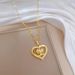 【 Titanium Steel 】 Love Elephant Light Luxury Temperament Gorgeous Full Diamond Necklace Women's Versatile Collarbone_ipsvogv.com