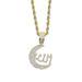 Instagram New Hip Hop Zircon Pendant With Full Diamond Moon Necklace_ipsvogv.com
