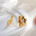 Women’s Jewelry Set Fashion Gold Flower Inlaid Zircon Earrings Literary Temperament Earrings Exquisite Camellia Earrings_ipsvogv.com