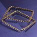 popular Diamond Square earrings INS hot with simple large diamond shiny earring earring_ipsvogv.com