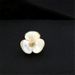 Shell flower collar pin is fashionable, cute, creative, anti slip light button. Fresh and elegant small brooch_ipsvogv.com
