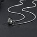 Titanium Steel Zircon Necklace For Men And Women, Personalized Interlocking Double Rings, Simple Hip Hop Sweater Chain, Couple Jewelry_ipsvogv.com