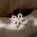 Women's Jewelry Bow Necklace Summer Sweet Light Luxury Style Handmade Pearl Clavicle Necklace_ipsvogv.com