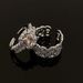 Hong Kong And Japan Street Photography Fashion Versatile Set Micro Inlaid Brilliant Absolute Full Diamond Zircon Ring_ipsvogv.com