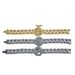 Men’s Jewelry Set Fashion 16mm Rotating Dollar Watch Chain Men And Women Diamond Alloy Necklace Hip Hop Rap Style Cuban Chain_ipsvogv.com
