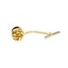 Men's Jewelry Shirt Collar Pin Pure Copper K Color Preserving High End Suit Collar Buckle Metal Braided Brooch_ipsvogv.com