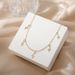 New Fashionable And Personalized Gold Lightning Collar Exclusive Necklace_ipsvogv.com