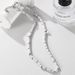 Natural Color Beaded Jasper Pearl Pendant Necklace For Women Light Luxury High End Men And Women Clavicle Chain_ipsvogv.com