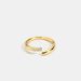 Super Korean Women's Instagram Adjustable Opening Couple Fashion With Low Key Diamond Embedding Versatile Joint Ring_ipsvogv.com