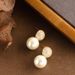 Sweet Exquisite Japanese Korean Small Fresh Full Diamond Zircon Pearl With Fashionable Temperament And High-end Silver_ipsvogv.com