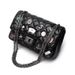 Women's Bag Badge Ling Gennel Bag Tungsten Steel Chain Women's Bag Shoulder Messenger Bag _ipsvogv.com