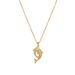 micro Inlaid Dolphin Love Pendant Titanium Steel Necklace Women's Simple Personality Net Red Collar Chain Jewelry_ipsvogv.com