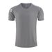Men's Clothing Quick-Drying Short-Sleeved Ice Silk Breathable Sports Running Fitness Clothes Ice Sense T-Shirt Training Track And Field Suit_ipsvogv.com