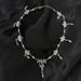 Women's Jewelry Set Fashion Exaggerated Diamond Oval Necklace Versatile Niche Design Water Drop Clavicle Chain Subculture Jewelry Y2k Necklace_ipsvogv.com