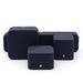 Light Luxury Gray Blue Jewelry Box PU Leather Wedding Ring Box Bracelet Necklace Pendant Gift Empty Box_ipsvogv.com