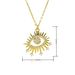 New Devil's Eye Oil Drop Necklace Card Micro Inlaid Pendant Necklace Jewelry_ipsvogv.com