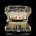Unisex Jewelry Fashion braces glossy upper and lower personalized gold teeth Cosplay men and women trendy accessoriesHIPHOP tooth_ipsvogv.com