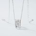 Snake personality necklace S925 sterling silver full inlaid with colorful zirconium clavicle chain light luxury fashion all match_ipsvogv.com