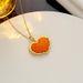 hot new multi-color optional necklace love simple personality necklace round pendant_ipsvogv.com