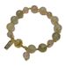 Lucky Little Overlord~Simple For Women 8mm Strawberry Crystal Beaded And Best Friend Bracelet_ipsvogv.com