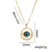 Titanium Steel Planet Starry Sky Colorless Necklace For Women's Fashion, Personalized, Versatile, And High End Collar_ipsvogv.com