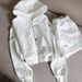 Women's Clothing Fashion Letter Sportswear Suit Women Zipper Hoodie Shorts Two-piece Set_ipsvogv.com