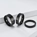 Fashionable and simple 468mm tungsten steel ring ring light luxury high end cold style tungsten gold couple hand jewelry gift_ipsvogv.com