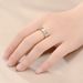New Titanium Steel Frosted Two Tone For Men's Fashion Versatile Couple Ring_ipsvogv.com